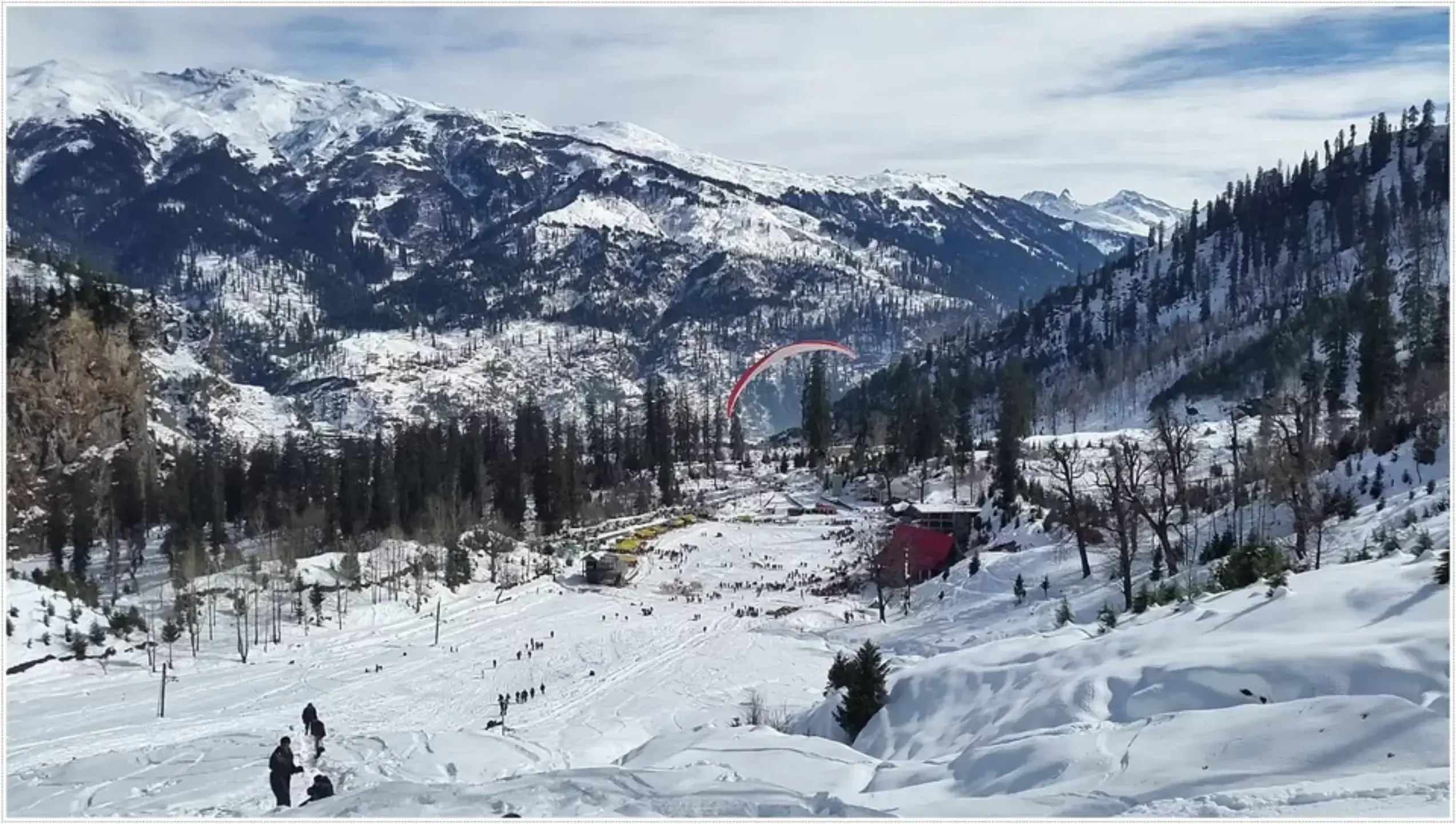 Skiing, Solang Valley, photo 3 of 4