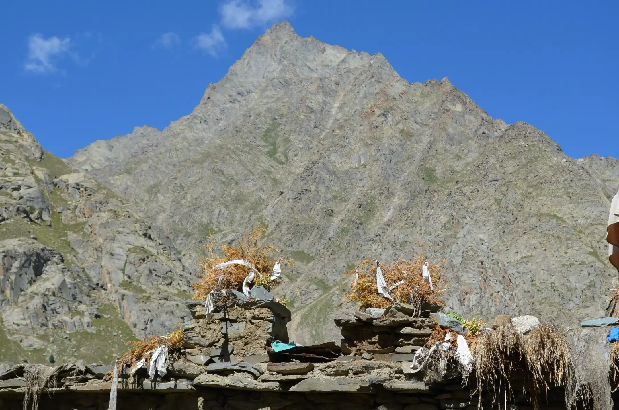 Our family's stone house in Rarik-Chhika, Lahaul